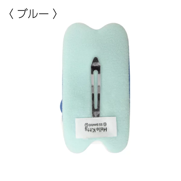 [Self-operated] Japan Sanrio Hello Kitty Large Plush Hair Accessory Hair Clip Claw Clip Blue Star 1-Pack Hair Accessory Hairpin Hair Clip