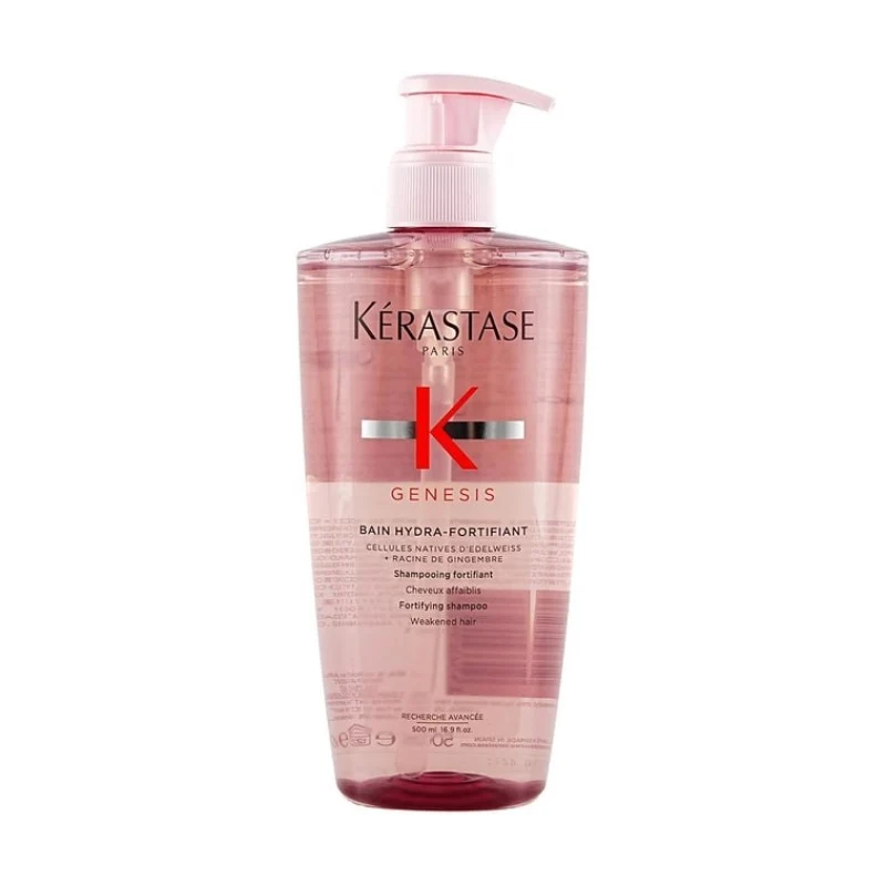 [Self-operated] Kérastase Ginger Shampoo (500ml) 48H Long-lasting Oil Control, Strengthens Hair, Silicone-free, Amino Acids, Improves Hair Breakage and Loss, Adds Volume and Fluff