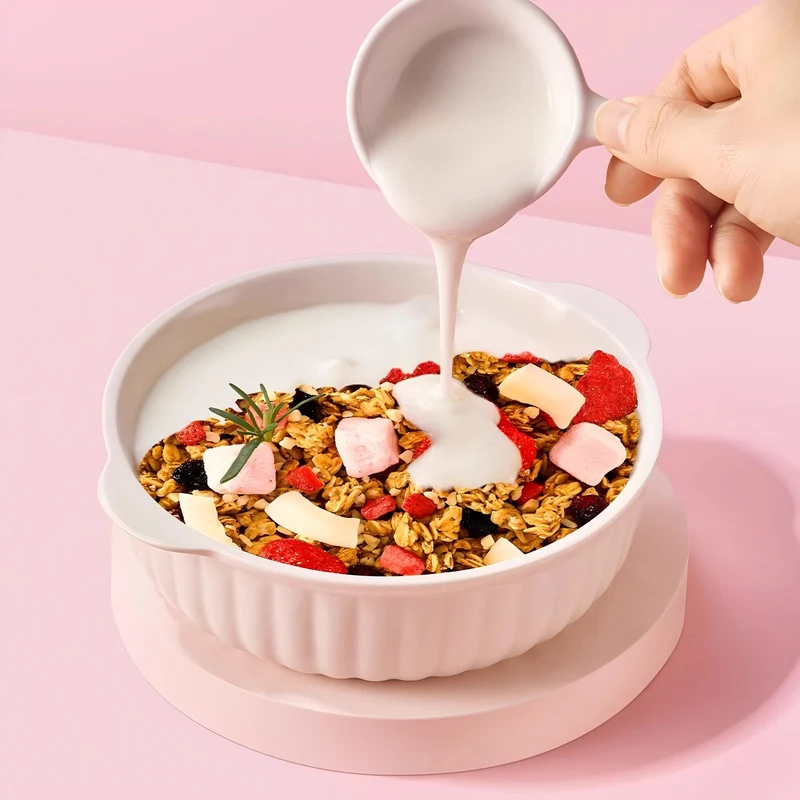 [Self-operated] Hema Fresh Strawberry Baked Oat Crisps 350g (Instant Cereal, Fruit Oatmeal)