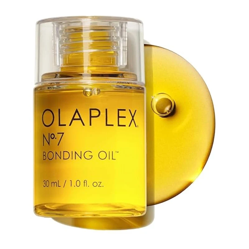 [Self-operated] OLAPLEX No.7 Heat-Insulating and Shining Hair Oil 30ml (USA) - Hair Nourishing Essence, Improves Frizz, Smoothes, Protects Against High Temperatures, Repairs Hair