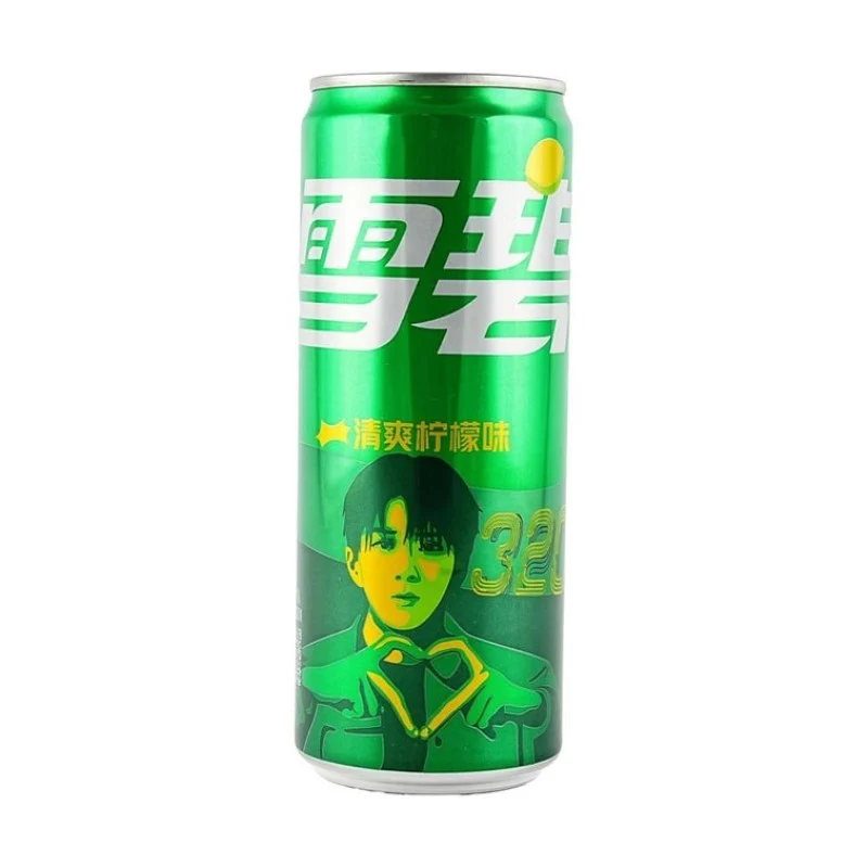 [Self-operated] Coca-Cola (China version) Sprite Refreshing Lemon Flavored Soda 330ml (Same as Tan Jianci's Summer Carbonated Beverage)
