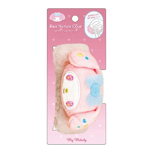 [Self-operated] Sanrio Urudeco series hair accessories, hair clips, My Melody hair clips (1 piece per pack)