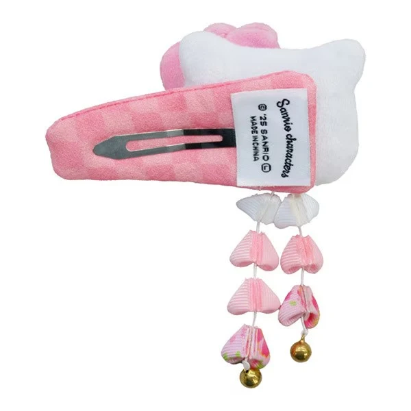 [Self-operated] Sanrio Deka Pacchin Dessert Shop Series Hair Accessories and Clips Hello Kitty 1-Pack Japanese Style Hair Accessories