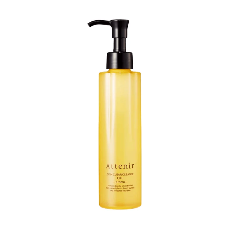 [Self-operated] ATTENIR Japan Double Cleansing Cleansing Oil, Fresh Citrus Scent, 175ml, Zero-Pressure Cleansing Cushion, Deep Cleansing for Eyes