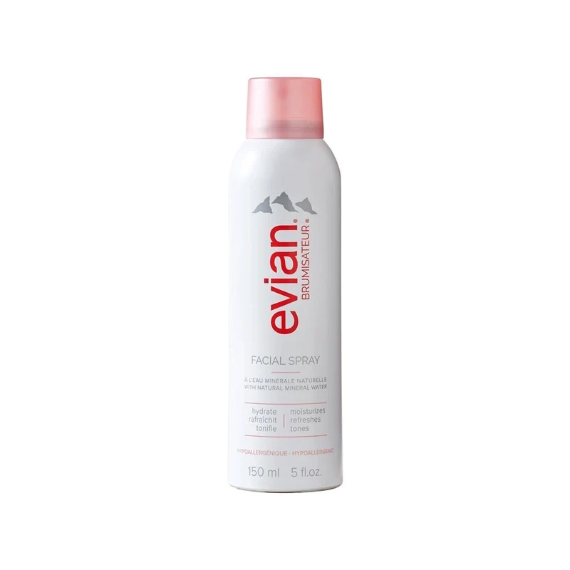 [Self-operated] Evian Mineral Water Moisturizing Setting Spray 150ml (France) - Moisturizing and Hydrating Toner for Redness, Dryness, Itchiness, and Dehydration