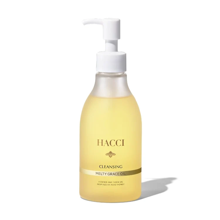 [Self-operated] Japanese HACCI Huaqi New Honey Cleansing Oil 200ml deep cleansing face and gentle makeup removal