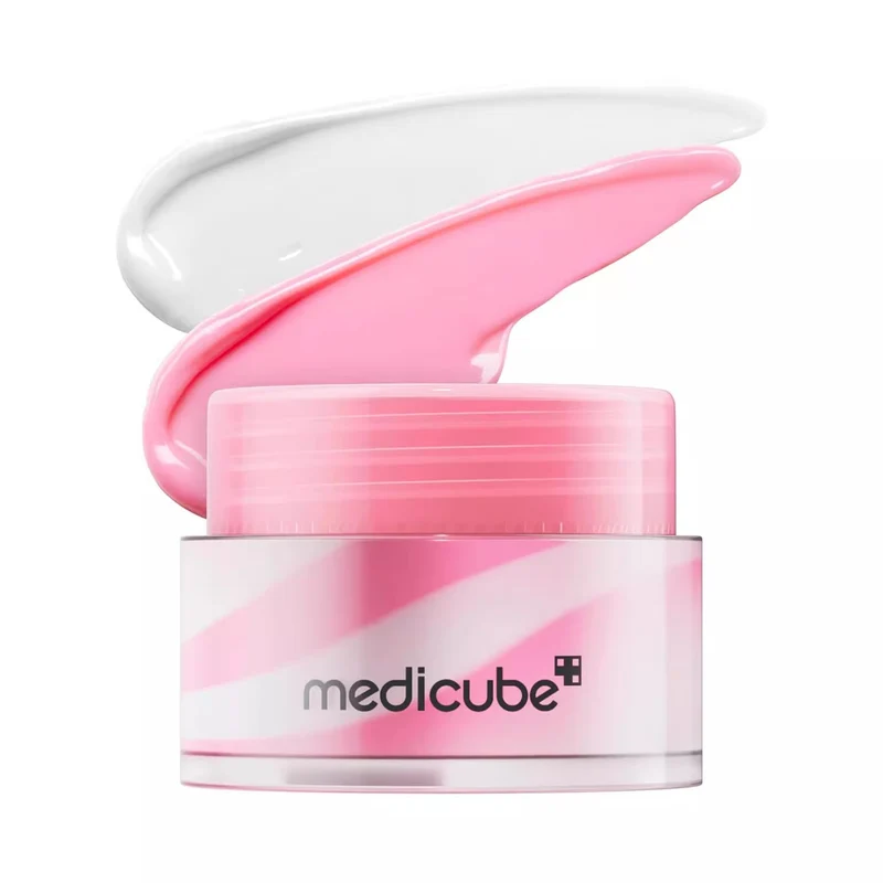 [Self-operated] Korean MEDICUBE PDRN Lip Sleeping Mask, Multi-Effect Hydrating Lip Balm/Lip Mask 10g (Plumps, firms, improves dryness and peeling, lightweight and non-sticky, suitable for sensitive skin)