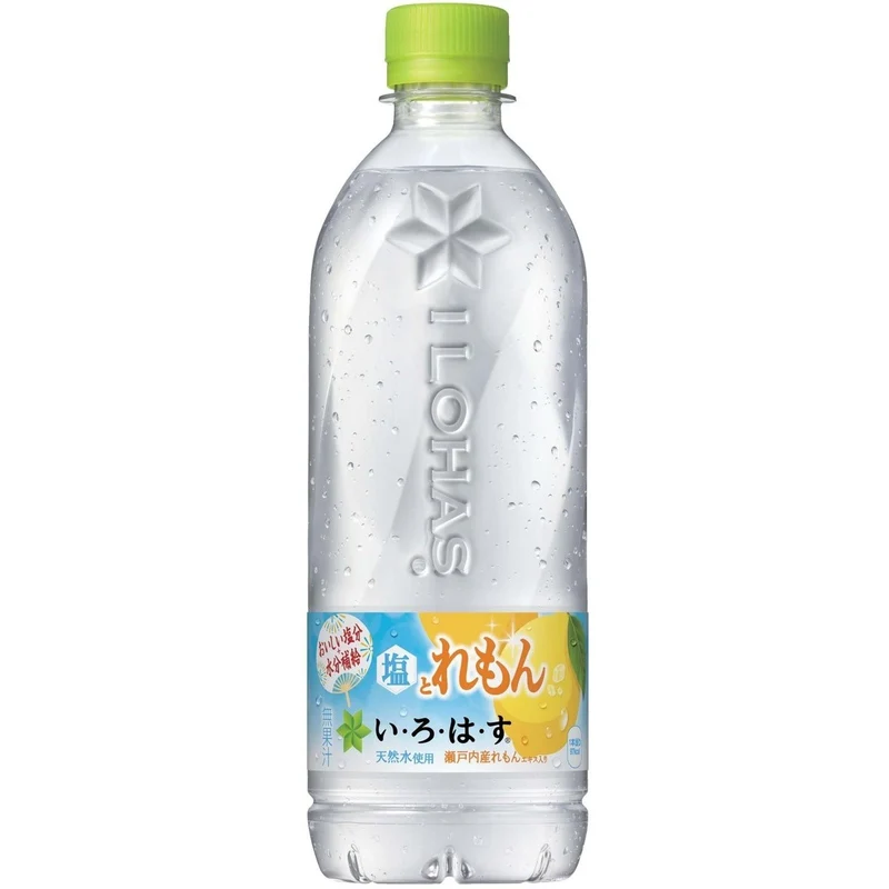 [Self-operated] Japan Coca-Cola Coca-Cola Lohas Mineral Water Sea Salt Lemon Flavor 540ml Natural Mineral Water Drink