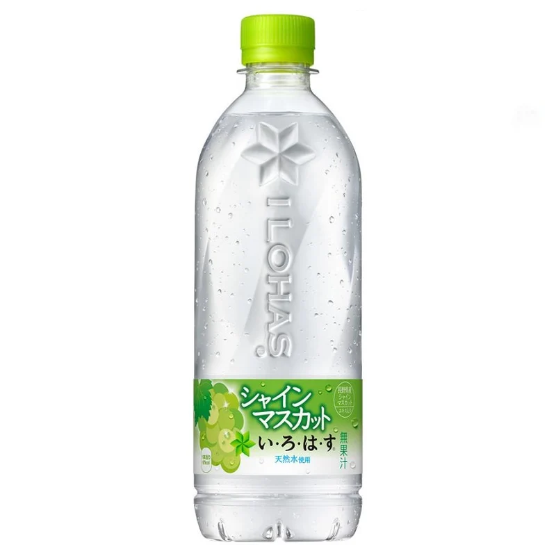 [Self-operated] Japan Coca-Cola Coca-Cola Lohas Mineral Water Grape Flavor 540ml Natural Mineral Water Drink