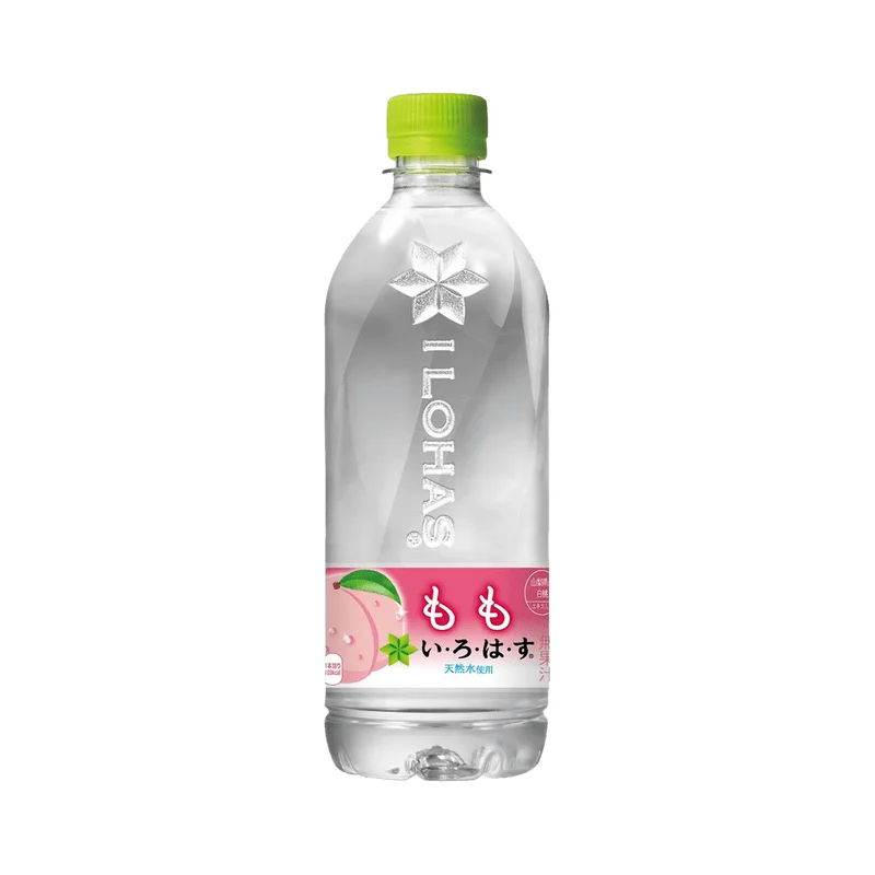 [Self-operated] Japan Coca-Cola Coca-Cola Lohas Mineral Water White Peach Flavor 540ml Natural Mineral Water Drink