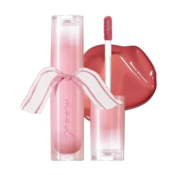 [Self-operated] South Korea CLUB CLIO PERIPERA Feilifeila Ink Color Water Essence Lip Glaze #014 Follow Rose 4g Long-lasting Moisturizing Lip Color Ink Crystal Bright Moisturizing Lip Color No Fading Lip Gloss Lipstick