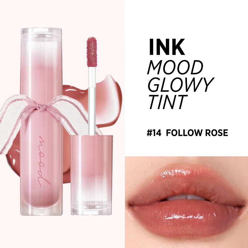 [Self-operated] South Korea CLUB CLIO PERIPERA Feilifeila Ink Color Water Essence Lip Glaze #014 Follow Rose 4g Long-lasting Moisturizing Lip Color Ink Crystal Bright Moisturizing Lip Color No Fading Lip Gloss Lipstick