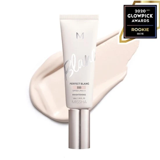 [Self-operated] Korean MISSHA M BLANC BB cream nourishes and brightens the skin concealer #19 Rosy SPF50 PA+++ 40ml concealer moisturizing long-lasting not easy to remove makeup sunscreen isolation whitening skin care liquid foundation