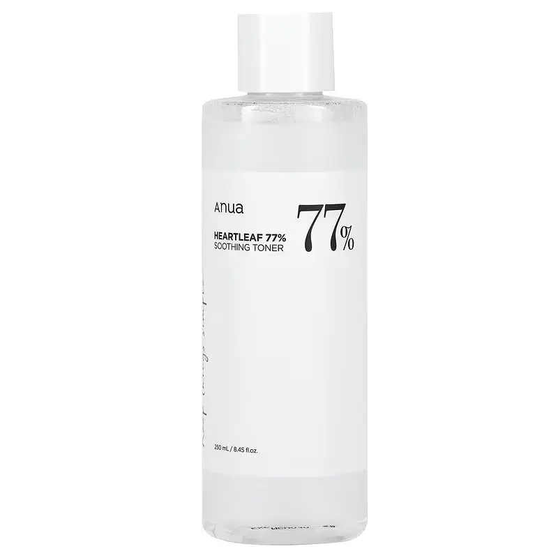 [Self-operated] South Korea ANUA Anyu An Houttuynia 77% Soothing Toner 250ml Weakly acidic wet compress lotion to shrink pores and remove blackheads Gentle calming oil control acne EXO Kim Junmyeon recommends sensitive skin