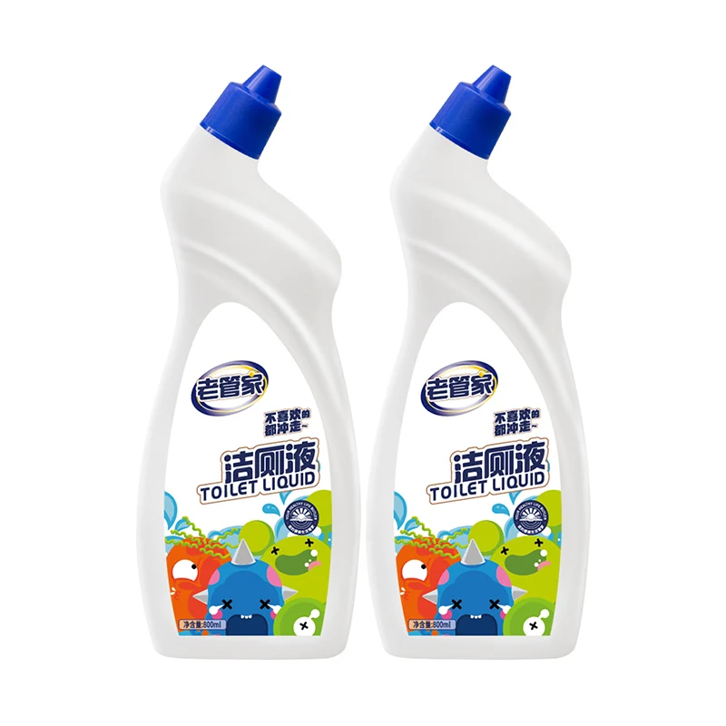 【Self-operated】China Old Housekeeper Toilet Cleaner Liquid Toilet Cleaner 500ml Strong decontamination without damaging porcelain surface deodorizing fragrance type decontamination cleaning agent toilet cleaner toilet toilet cleaning liquid