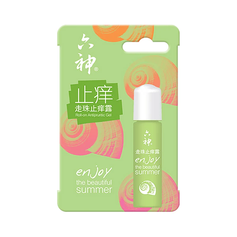 [Self-operated] China LiuShen Liushen Anti-itching Roll-on 9ml Cooling and itching summer refreshing roller ball design small bottle portable Xiao Zhan endorsement