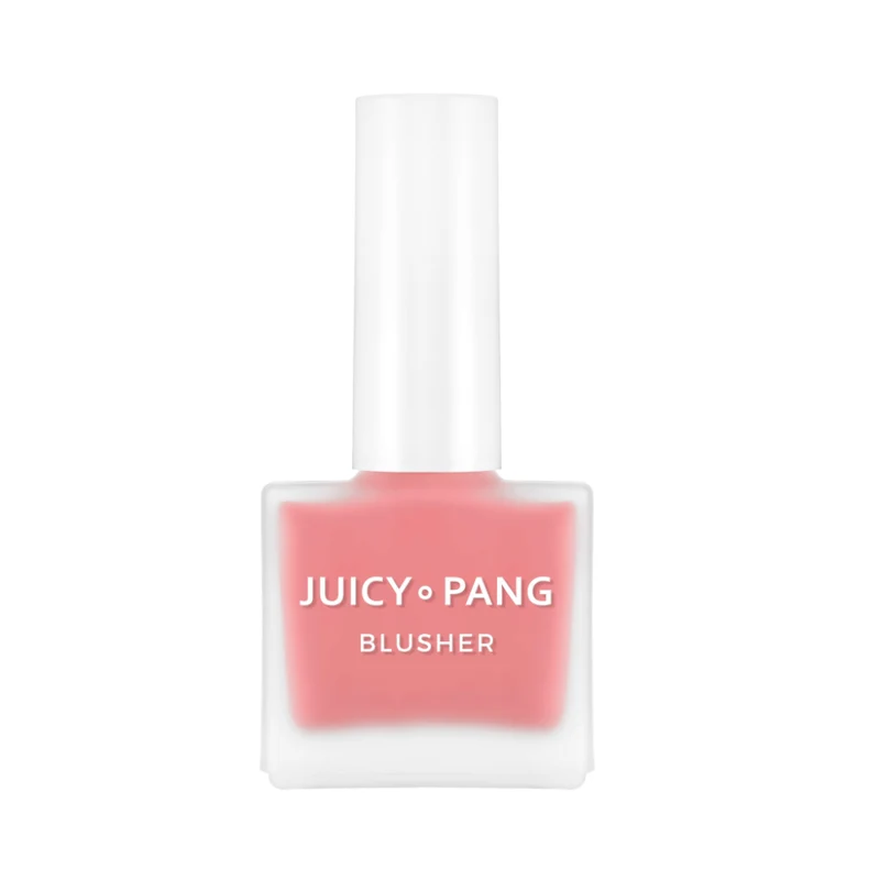 [Self-operated] Korean A'PIEU Op Juice Liquid Blush #PK01 Fresh Strawberry with Fine Flash 9g Lip and Cheek Dual Use Xiaohongshu Hot Liquid Contouring Rouge Natural
