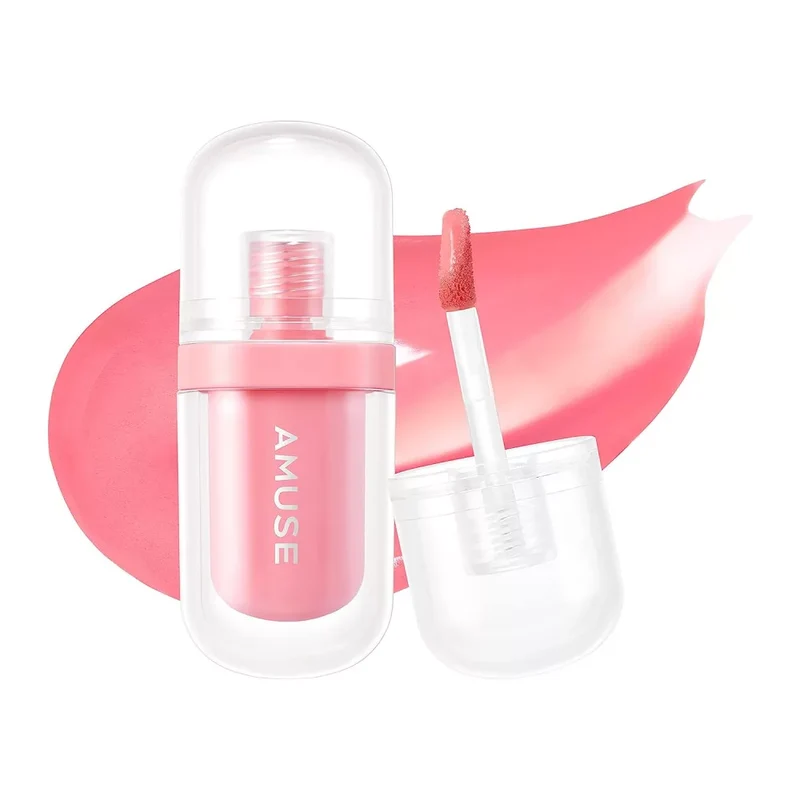 [Self-operated] Korean AMUSE jel fit jelly soft candy moisturizing lip glaze #02 nude coral 3.8g jelly lip glaze Zhang Yuanying's same style long-lasting moisturizing lip gloss moisturizing lip gloss not easy to fade lip gloss lipstick easy to color