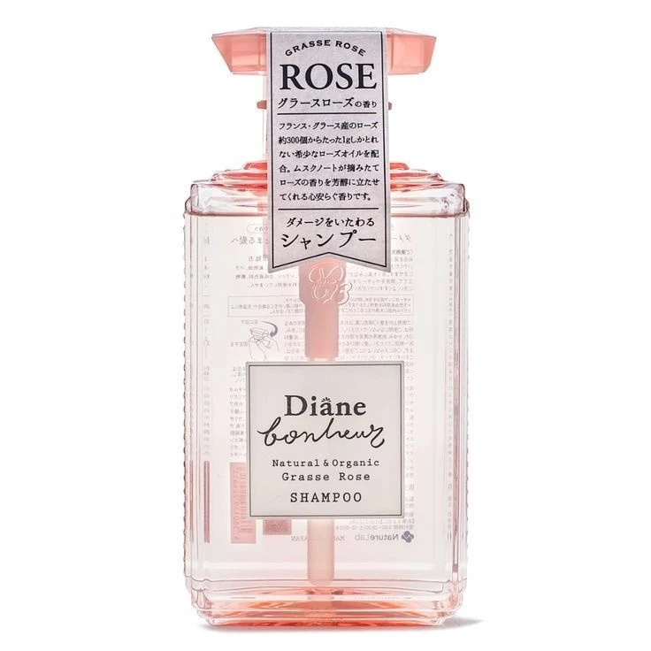 [Self-operated] Japan Moist Diane BONHEUR Berna Lu Tiancui series damage repair shampoo Grasse Rose 500ml silicone-free amino acid shampoo perm and dye repair drooping smooth