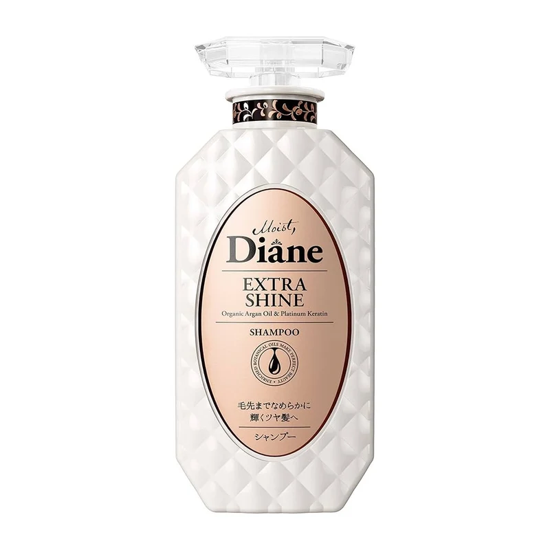 [Self-operated] Japan Moist Diane Dai Si En Beauty Series Shampoo Shining Bright Type 450ml Natural silicone-free amino acid dull damaged hair enhances hair luster