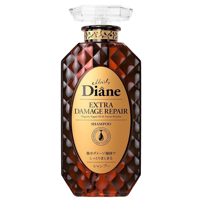 [Self-operated] Japan Moist Diane Dai Si En Beauty Series Shampoo Damage Care Wild Berry Fragrance 450ml Natural silicone-free amino acid deep nourishment repair dyeing and perm damage