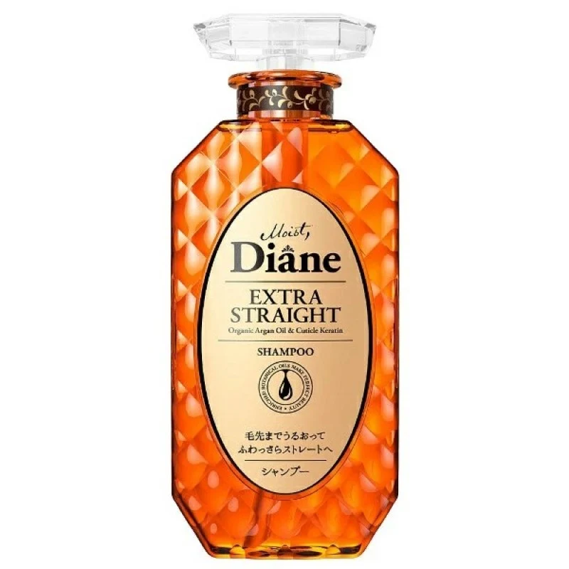 [Self-operated] Japan Moist Diane Dai Si En Zhimei Series Shampoo Moisturizing and Shiny Wild Berry Fragrance 450ml Natural Silicone-free Amino Acid Straightening Hair Frizzy Hair Small Iron