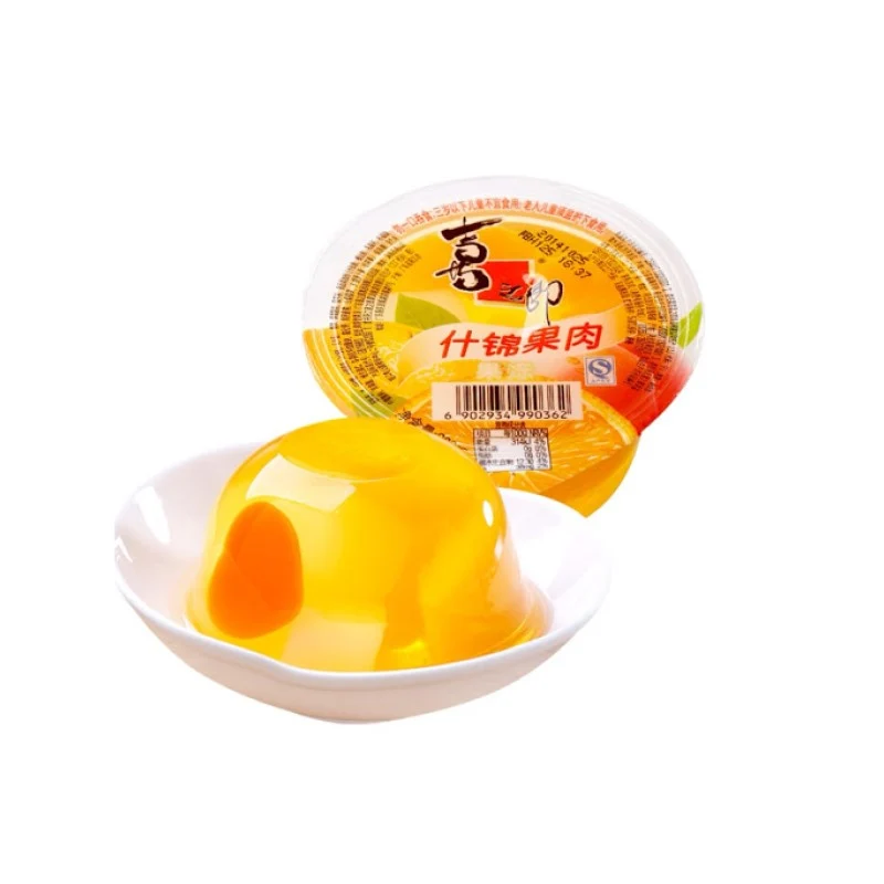 [Self-operated] China Xizhilang Fruit Jelly Assorted Flavors 200g/cup Children's Snacks Jelly Pudding Casual Snacks