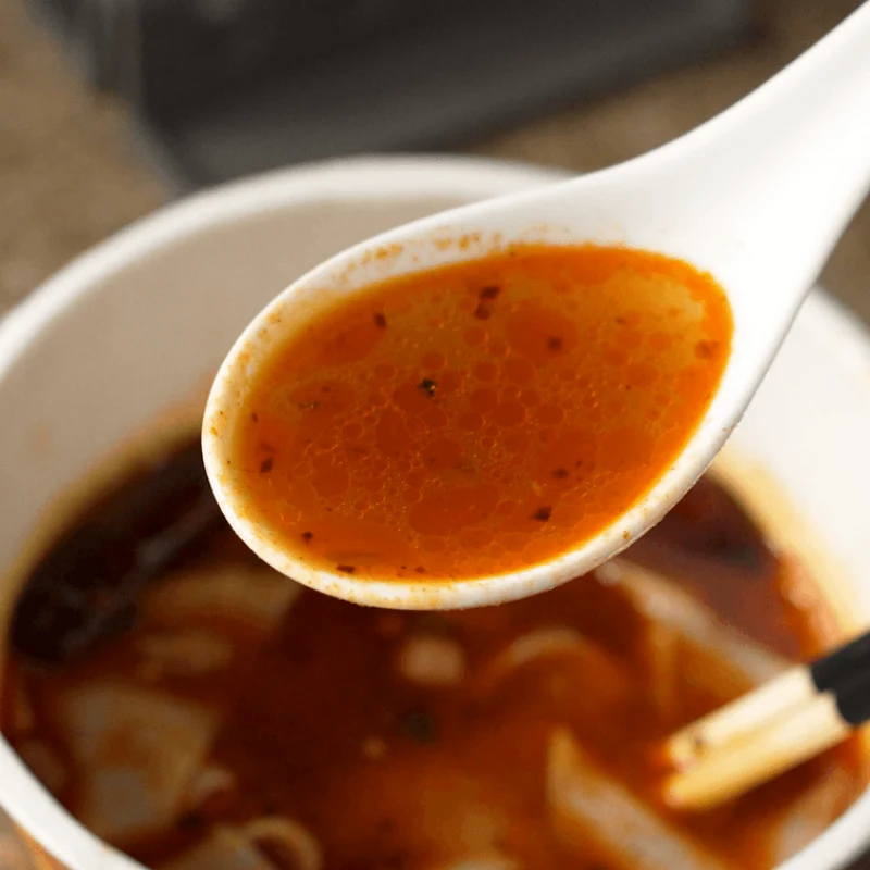 【Self-operated】China JINMAILANG Jinmailang Anhui Banmian Spicy Beef Noodle Bucket 137g 0 Fried Two Finger Wide Noodle Instant Noodle