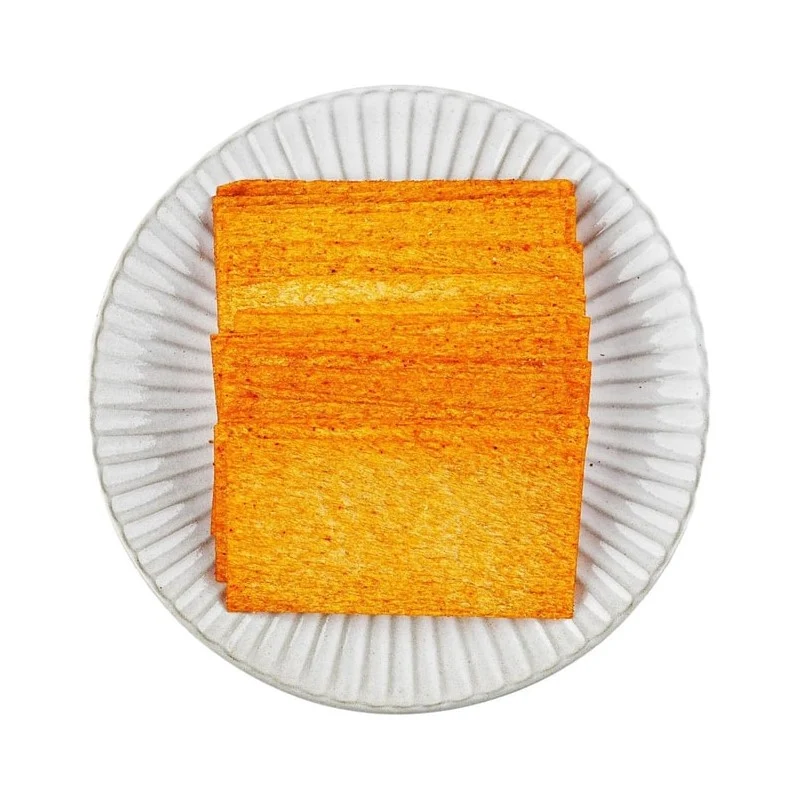[Self-operated] China XIAOLALA spicy spicy slices spicy strips Indian flying cake flavor 72g nostalgic childhood spicy snacks blue stick crispy snacks