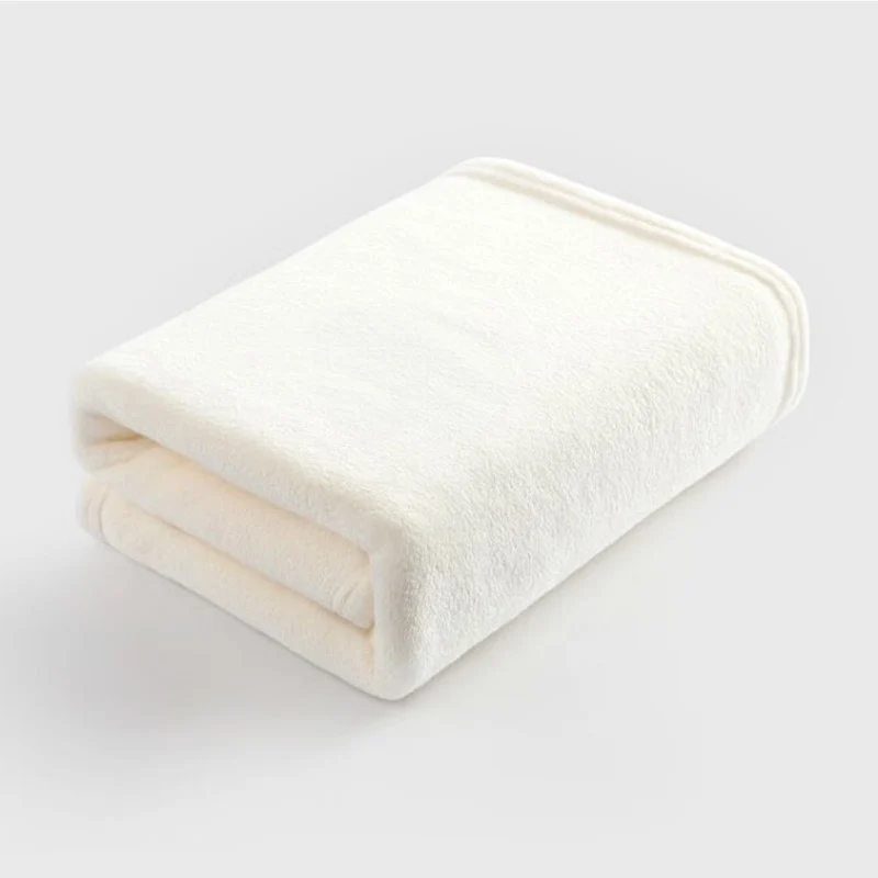 【Self-operated】China Bath See You Coral Fleece Bath Towel Large Bath Towel 85*140cm Pink Cloud Water-absorbent Quick-drying Large Size Full Body Wrap