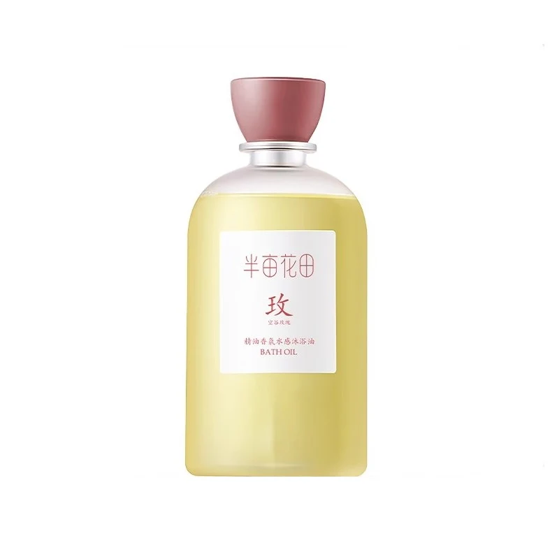 [Self-operated] China Little Dream Garden Half Acre Flower Field Fragrance Watery Bath Oil Valley Rose 400g Li Jiaqi Recommended Moisturizing Amino Acid Shower Gel Gentle Cleansing Long-lasting Fragrance Removable Sunscreen