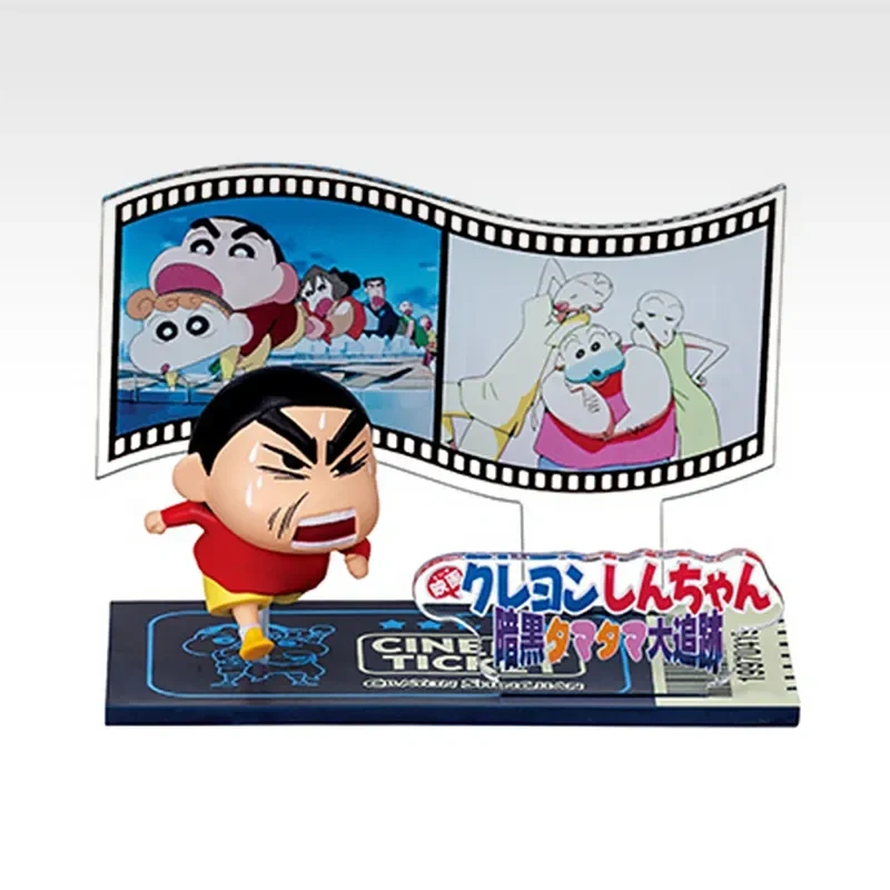[Self-operated] Japan RE-MENT Crayon Shin-chan movie collection Run Shin-chan miniature scene 1 box XNUMX types randomly sent Crayon Shin-chan series