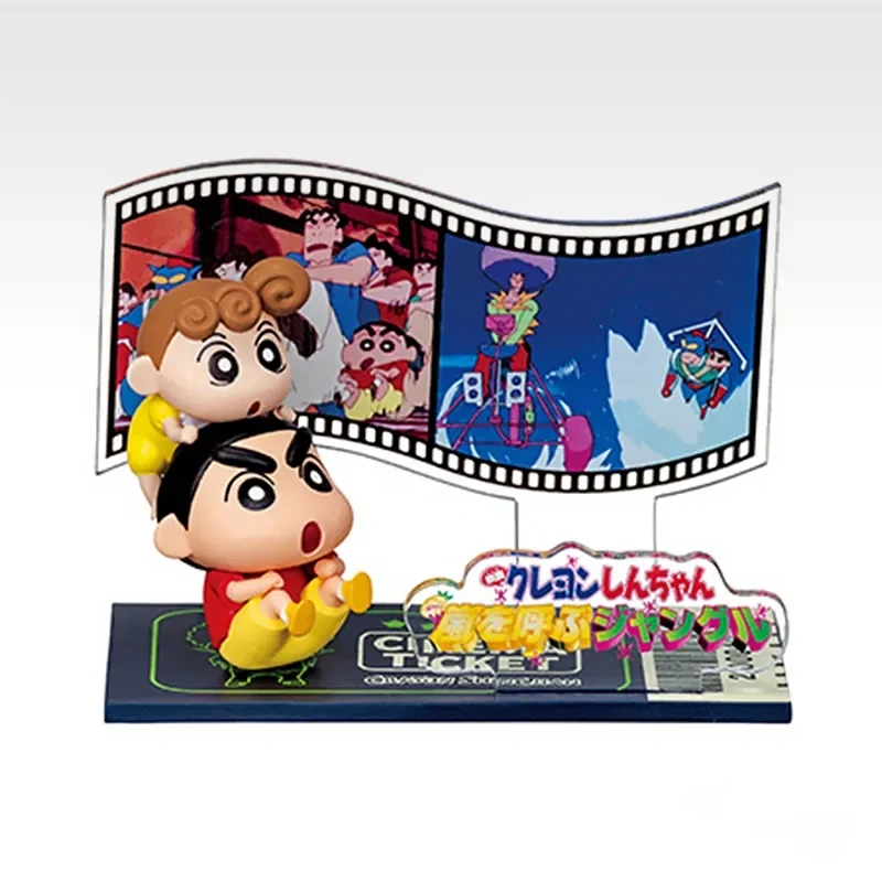 [Self-operated] Japan RE-MENT Crayon Shin-chan movie collection Run Shin-chan miniature scene 1 box XNUMX types randomly sent Crayon Shin-chan series