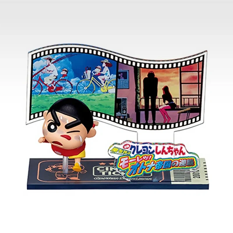 [Self-operated] Japan RE-MENT Crayon Shin-chan movie collection Run Shin-chan miniature scene 1 box XNUMX types randomly sent Crayon Shin-chan series