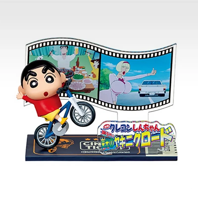 [Self-operated] Japan RE-MENT Crayon Shin-chan movie collection Run Shin-chan miniature scene 1 box XNUMX types randomly sent Crayon Shin-chan series