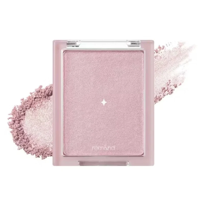 [Self-operated] Korean ROMAND Soft and Charming Tulle Shiny Highlight Blush 5.5g #02 Moonkissed Veil Highlight Light and Translucent Glossy Three-dimensional Modification Highlight Contouring Palette