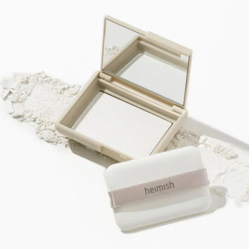 [Self-operated] Korean Heimish Moringa Ceramide Pressed Setting Powder 5g Natural Gloss Soft Matte Long-lasting Makeup