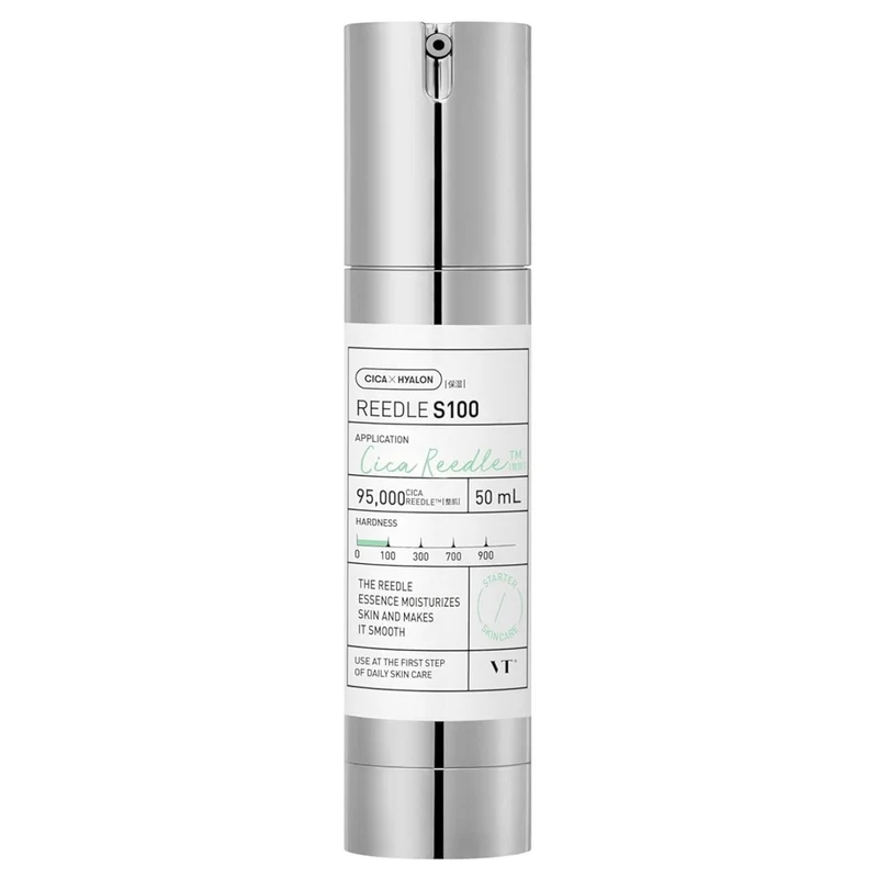 [Self-operated] South Korea VT COSMETICS Wei Di Micro Needle Essence 100 Moisturizing Brightening Pore Management Daily Version Once a Day 50ml
