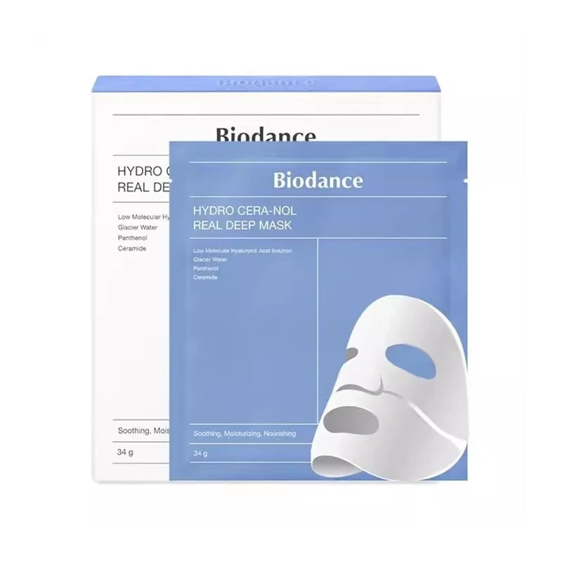 [Self-operated] South Korea BIODANCE Multi-Water Light Moisturizing Calming Real Deep All-Effect Mask 34g*4 pieces Soothing and repairing barrier
