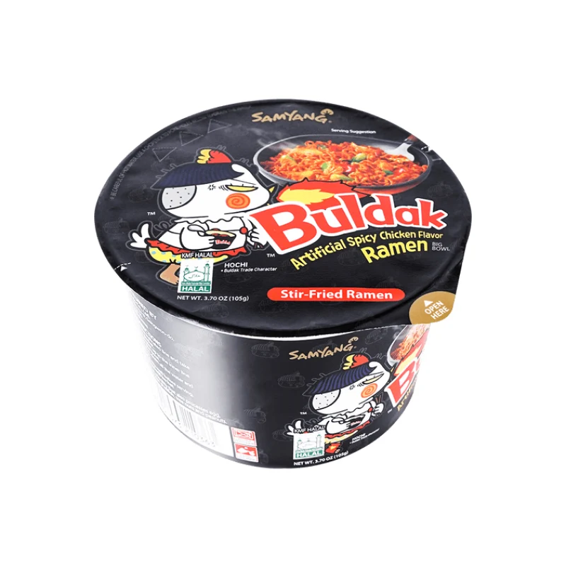 [Self-operated] South Korea SAMYANG Super Spicy Chicken Flavor Noodles Super Value Large Bowl 105g Ramen Noodles Instant Noodles Instant Noodles