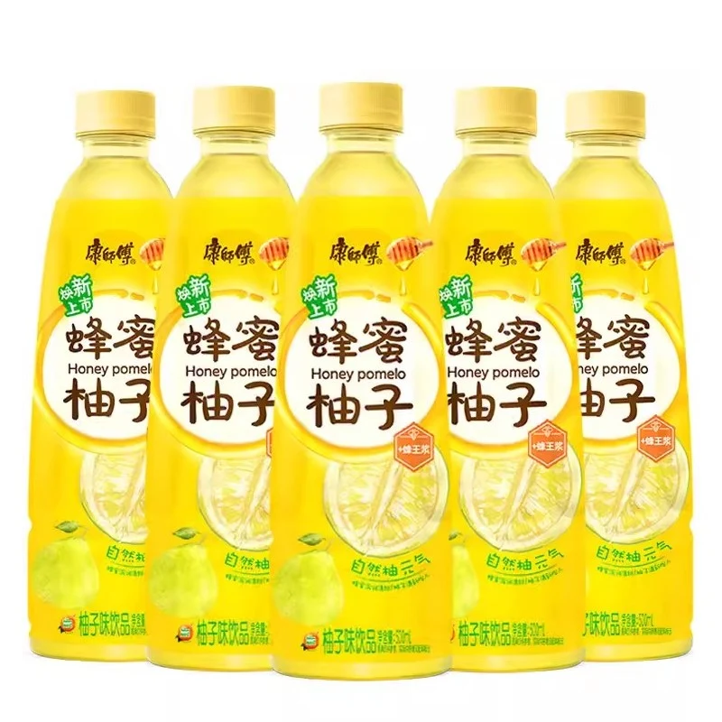 【Self-operated】China MASTER KONG Honey Grapefruit Juice Drink 500ml