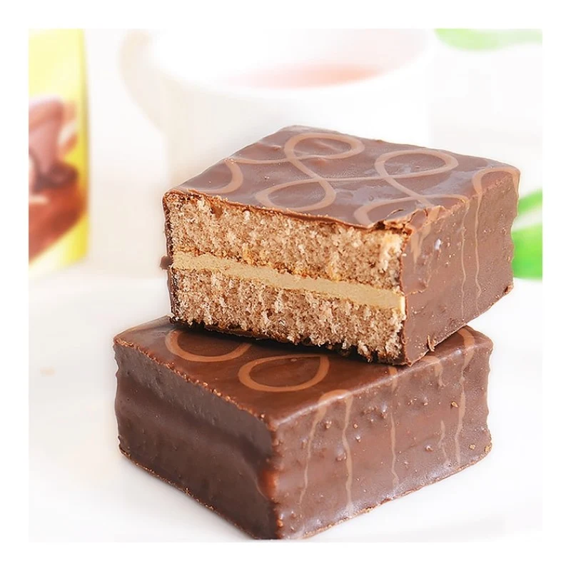 [Self-operated] Korean ORION Orion Q-ti multi-layer cake mocha chocolate flavor 6 pieces of pastry snacks children's snacks