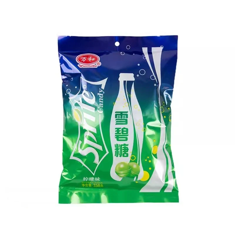 [Self-operated] China WanHeDa Wanhe Sprite Candy Lemon Flavor 350g Casual Nostalgic Snack Candy Wedding Candy Wedding Hard Candy Children's Candy