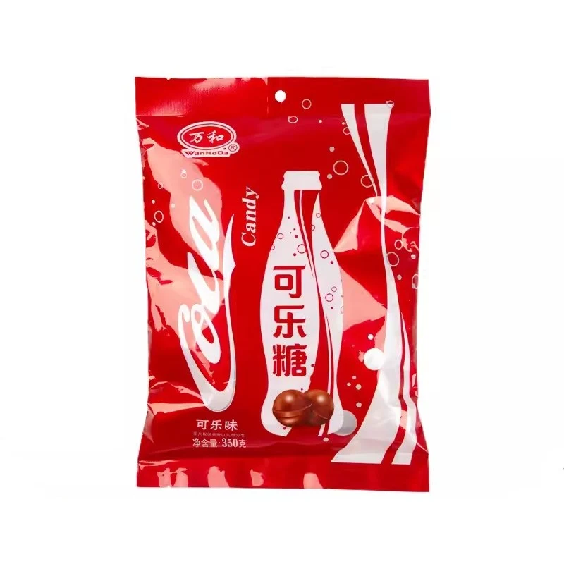 [Self-operated] China WanHeDa Wanhe Cola Candy 350g Casual Nostalgic Snack Candy Wedding Candy Wedding Hard Candy Children's Candy