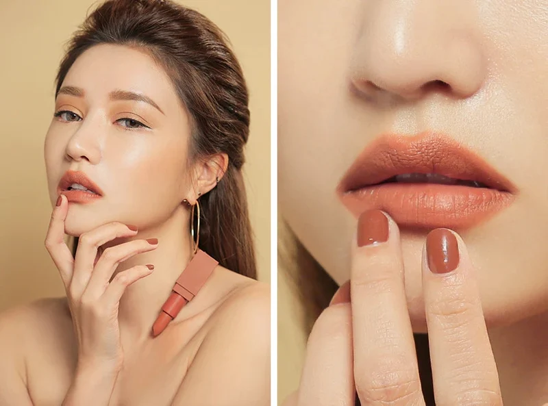 [Self-operated] Korean 3CE Sanxiyu Matte Lipstick Lipstick 3.5g #116 Pumpkin Orange