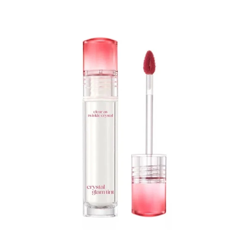[Self-operated] Korean CLIO Crystal Lip Gloss #01 Vintage Apple Gem Ringo 3.4g Easy to apply, moisturizing, and enhancing lip glaze lip gloss