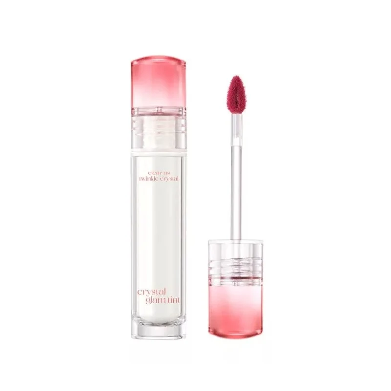 [Self-operated] Korean CLIO Crystal Lip Gloss #06 Daily Mauve White Peach Soda 3.4g Easy to apply, moisturizing and improving complexion lip glaze lip gloss