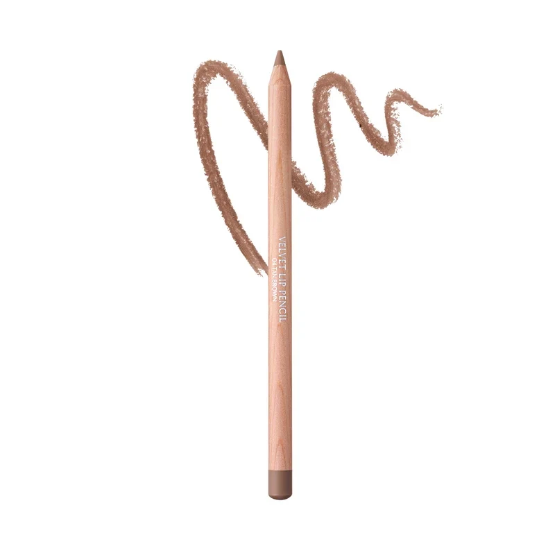 [Self-operated] Korean CLIO happyrim & lip liner #04 Tan Brown velvet matte mousse liner pen to outline natural lip plumping in one stroke