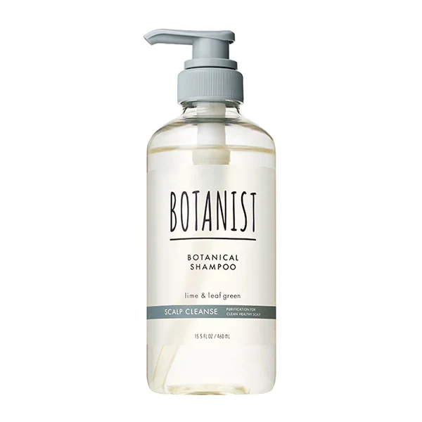[Self-operated] Japanese BOTANIST Botanist Scalp Cleansing Series Shampoo Lime and Green Leaf Fragrance 460ml improves scalp stickiness. Plant ingredients are refreshing, smooth, silicone-free and non-drying.
