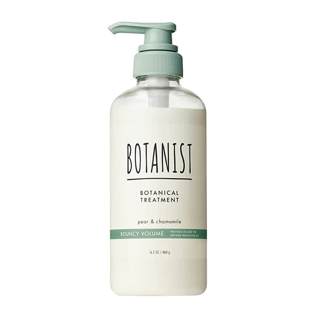 [Self-operated] Japanese BOTANIST botanist elastic and plump series hair care milk pear and chamomile fragrance conditioner 460ml to create elastic, fluffy, smooth, fluffy, moist, shiny, silky and moist